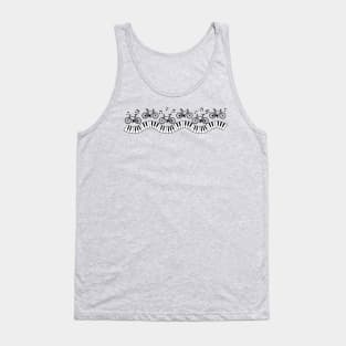 Musical Bicycles Tank Top